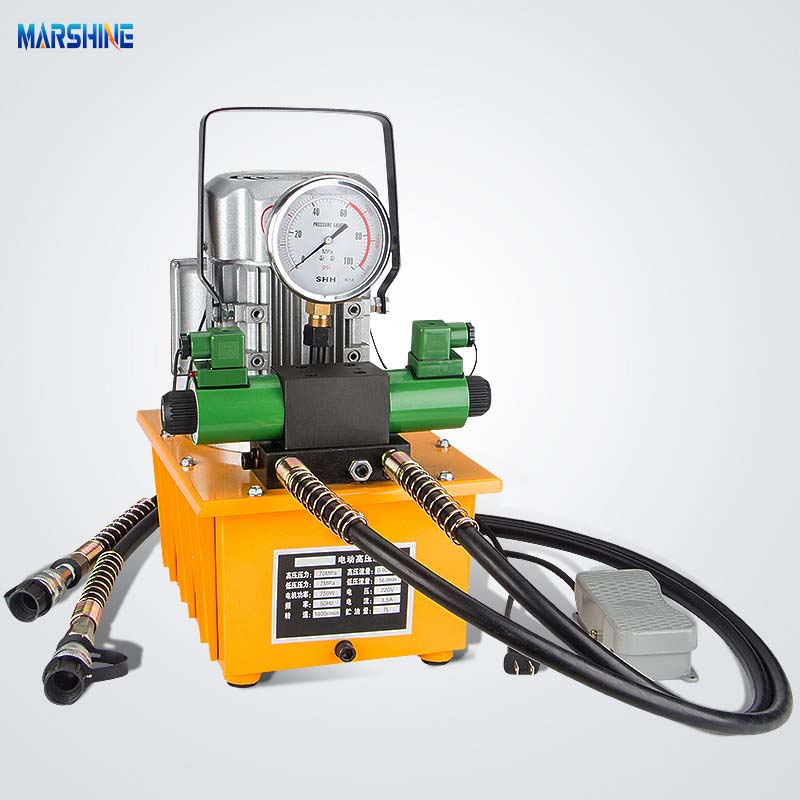 Hur man använder Marshine ZCB-700 Solenoid Ventil Hydraulic Electric Pump