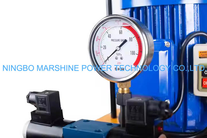 Hur man använder MARSHINE CP-800S liten manuell hydraulpump med dubbla kretsar