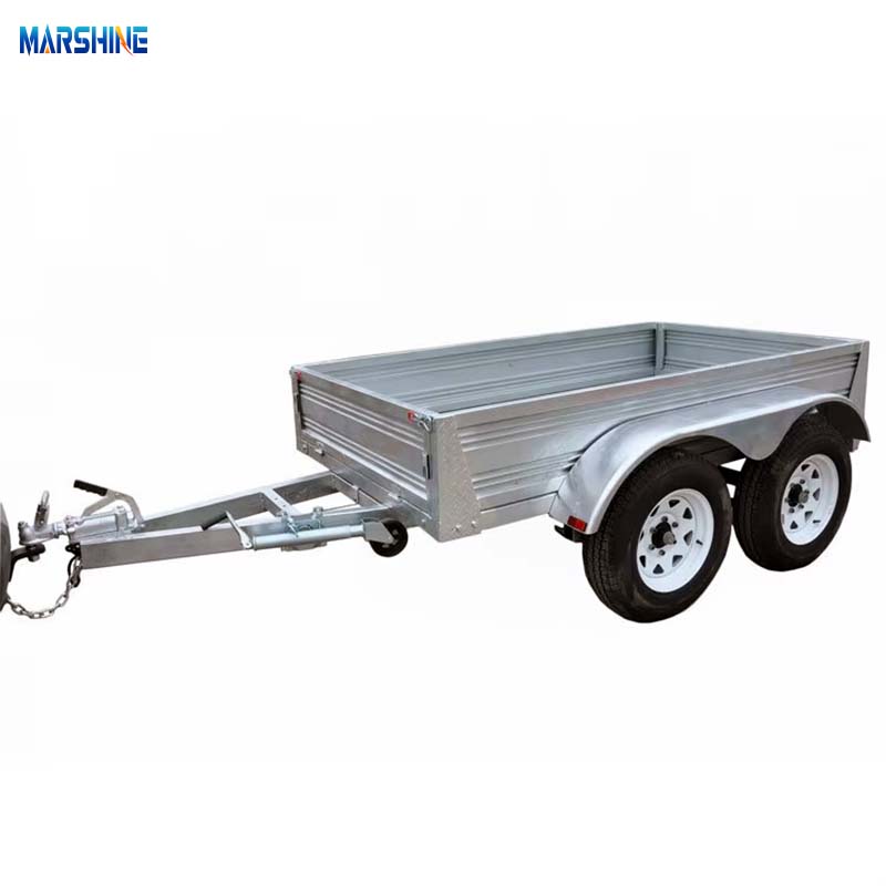 Double Axle 2Ton Alloy Steel Utility Trailer Försäljning