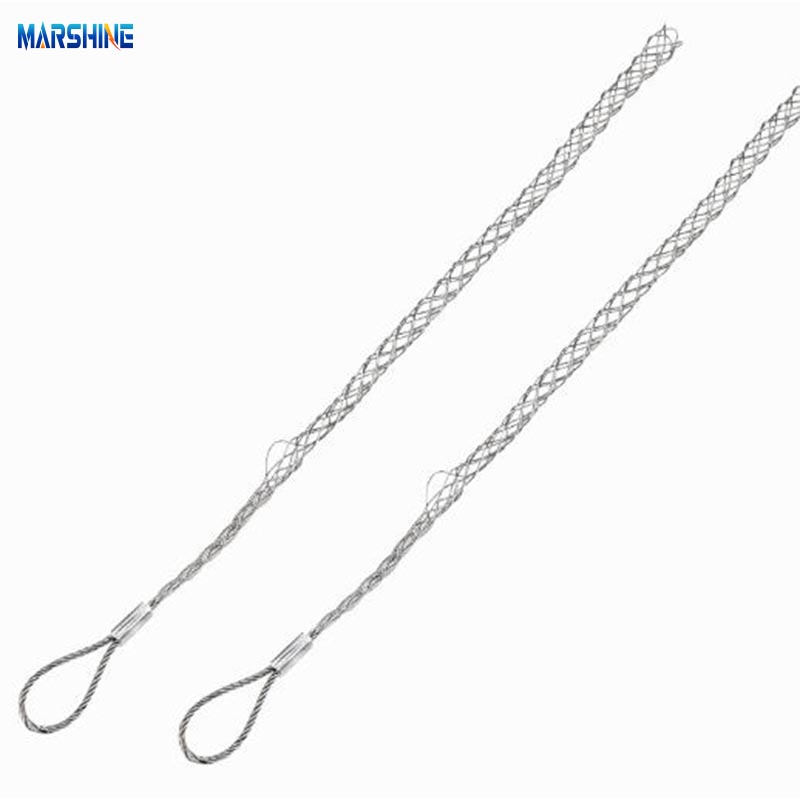 Galvaniserad stålkabel tråddragande strumpa