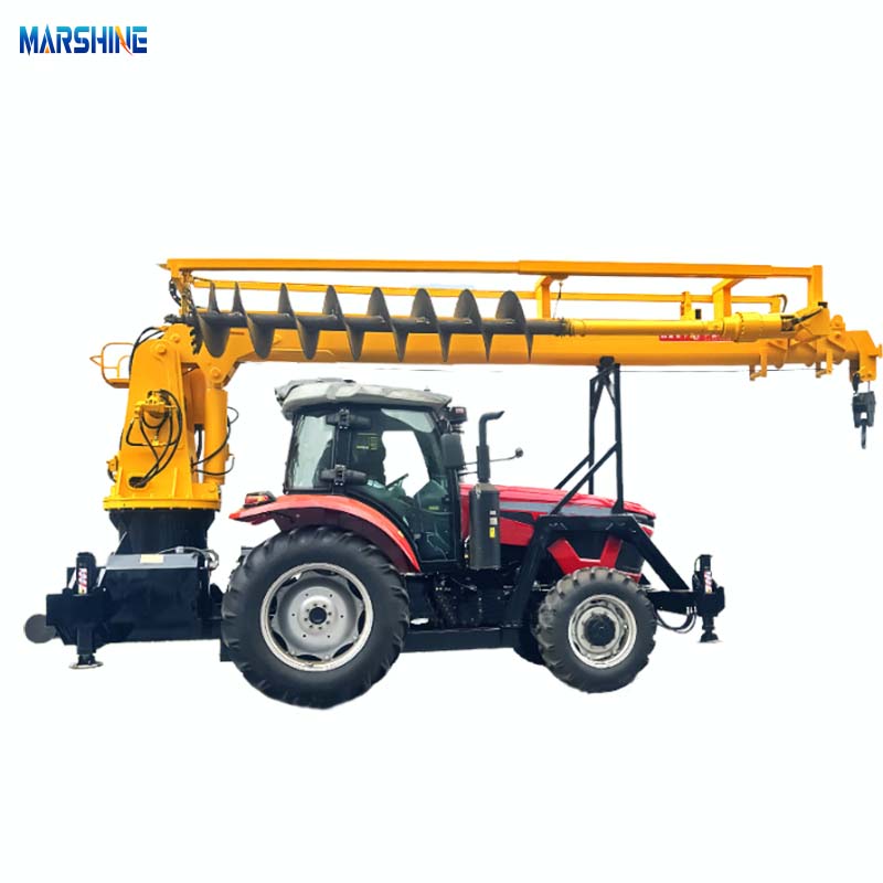 Lyft Drill Integrated Pole Erection Machine