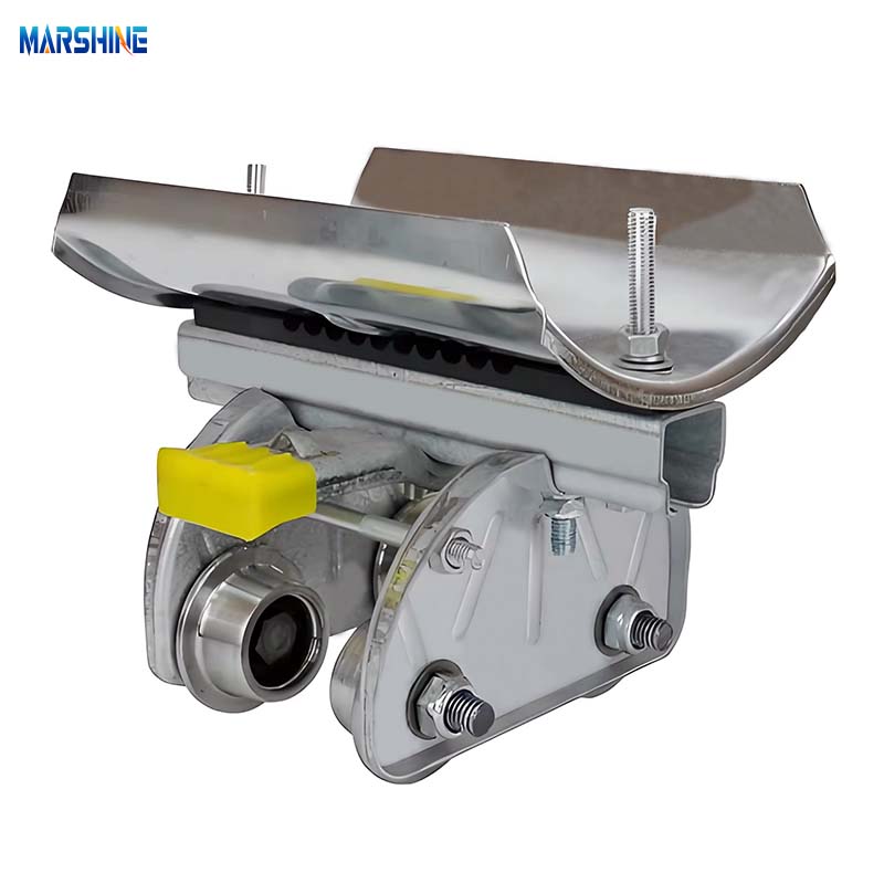 Overhead C Spårskena I Balkupphängningsremskiva Kabelsträngningsblock