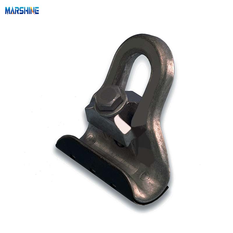 Rak typ Alloy Stål Messenger Wire Suspension Clamp SO214